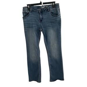CAT AND JACK SUPER STRETCH BOOTCUT DENIM BLUE JEANS SIZE 14 PLUS